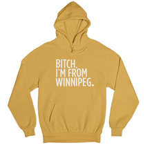 Load image into Gallery viewer, BIFW Hoodie | White on Mustard