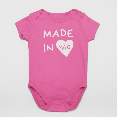 Made In WPG Infant Onesie | Azalea