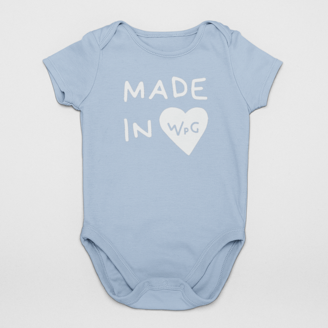 Made In WPG Infant Onesie | Powder Blue