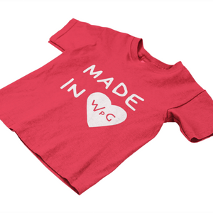 Made in WPG Toddler Tee | Red