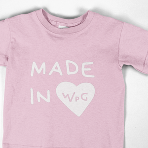 Made in WPG Youth Tee | Pink