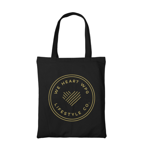 WHW Lifestyle Tote | Gold on Black