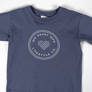 WHW Lifestyle Youth Tee | Navy